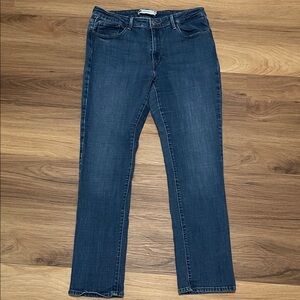 Levi's Dark Blue Women's Mid Rise Skinny Jeans